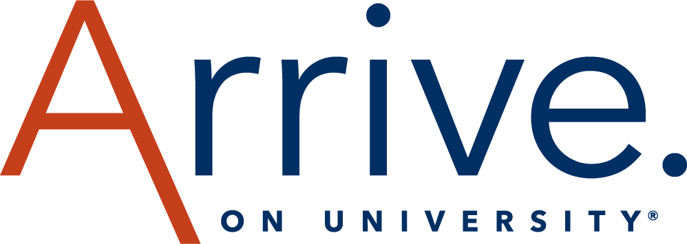 Arrive on University Logo